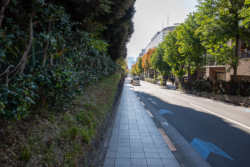 Japan-Tokyo-Walking-Yamanote - Sections of road like this were the best, no traffic lights, no people in my way.