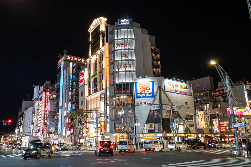 Japan-Tokyo-Ueno-Okachimachi - Ueno, right near a hotel I have stayed in twice before.