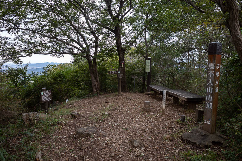 Japan-Tokyo-Hiking-Iwafuneyama-Koishiyama - I think this peak was called Umafuyuyama. No view at the peak.