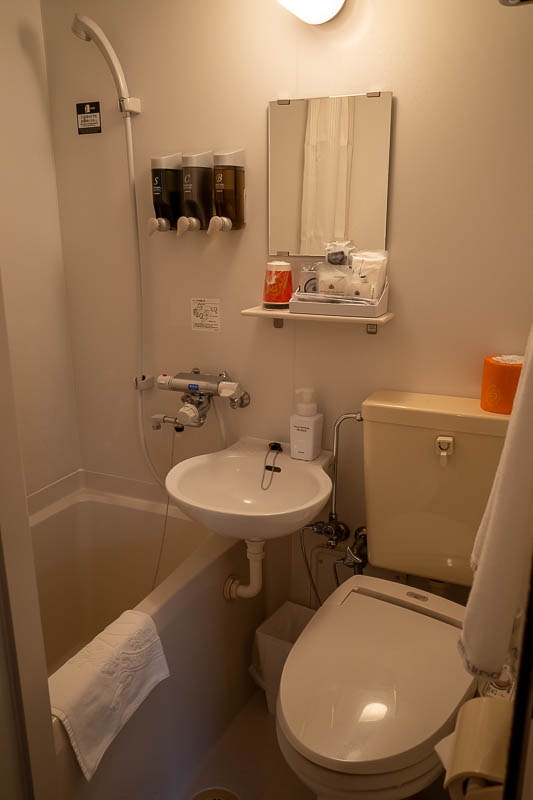 Japan visit #14 - October and November 2026 - Standard bathroom.