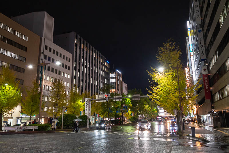 Japan-Niigata-Furumachi - Surprise rain! I was not expecting that. Thankfully it stopped about 5 minutes after I left my hotel. It is however forecast to rain tomorrow and on M