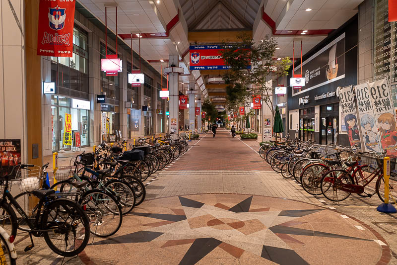 Japan-Niigata-Furumachi - There are a lot of covered shopping areas on this the dead side of town, this one and a few others are fully covered.