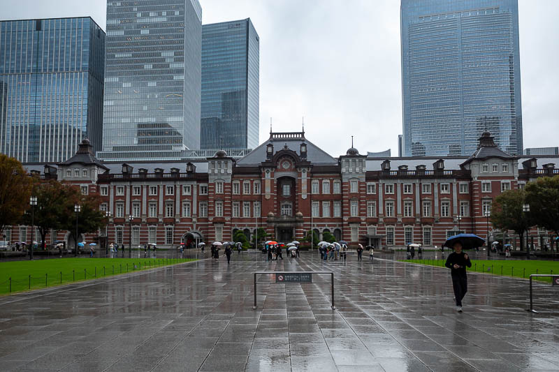 Japan-Tokyo-Ueno-Rain - Familiar to most, Tokyo station. I avoided. At this stage I had still not committed to the pass purchase.