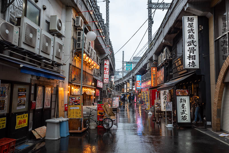 Japan-Tokyo-Ueno-Rain - It took all of 2 minutes to buy my pass, I was prepared to wait in line for greater than an hour, so instead of line waiting, I shall do a rainy explo