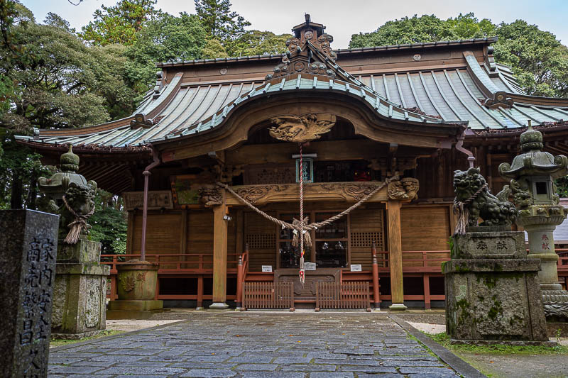 Japan-Tokyo-Hiking-Kasama-Wakaguni - Behold the upper shrine.