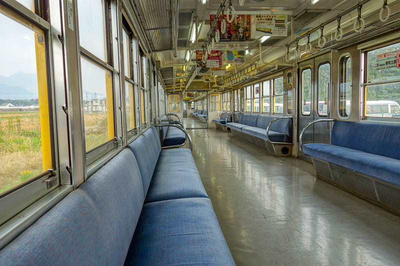 Japan-Nagoya-Hiking-Fujiwaragatake - Just me and my train.