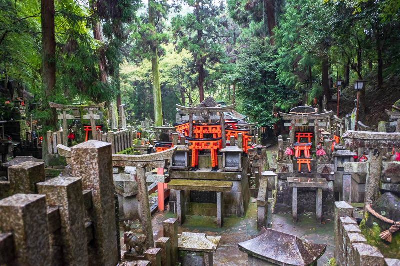 Back to Japan for even more - Oct and Nov 2017 - Dog shrine, I think. the photos were suffering by this point! It became difficult to operate the camera controls with my wet hands.