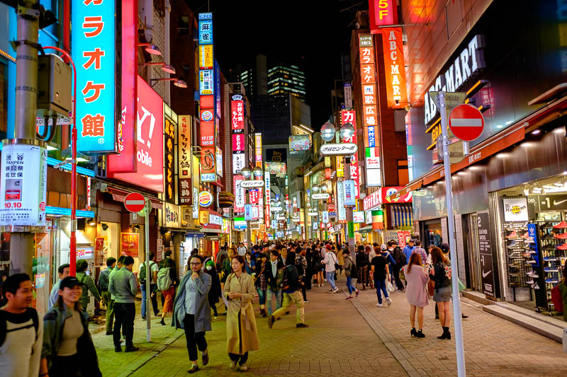Back to Japan for even more - Oct and Nov 2017 - The streets around Shibuya seem to get busier and busier, and go further each time I visit. I think its overtaken Shinjuku in many ways.