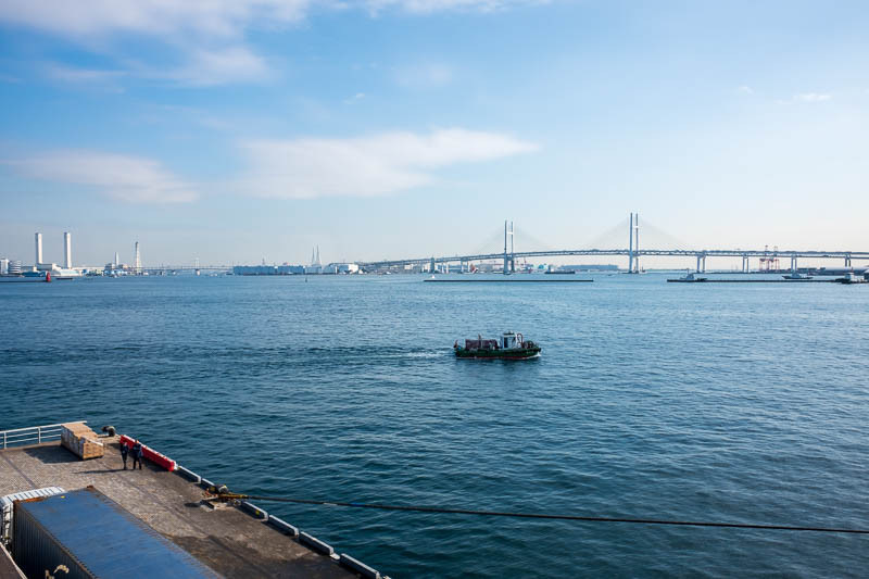 Back to Japan for even more - Oct and Nov 2017 - This bridge goes all the way across the bay back to the south east of Tokyo, at some point I believe it turns into a tunnel before becoming a bridge a