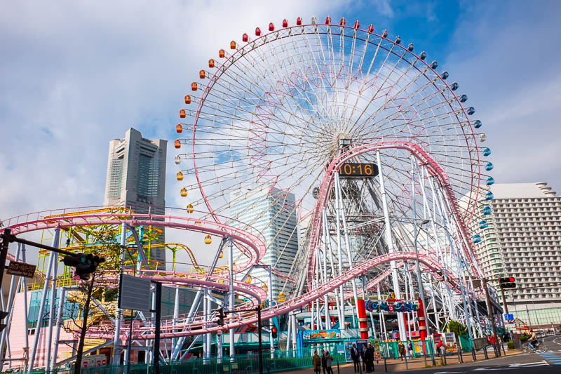 Back to Japan for even more - Oct and Nov 2017 - Obviously I am too early for the ferris wheel, but thats ok, I have been on it before.