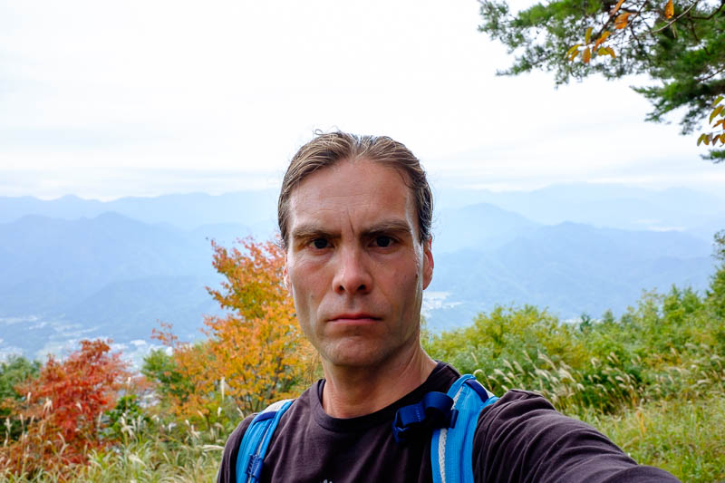 Japan-Hiking-Torisawa-Mount Ougiyama-Momokurayama - More of my giant head.