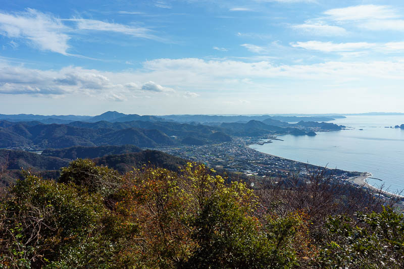 Japan-Chiba-Hiking-Mount Nokogiri - I like the clouds in this one.