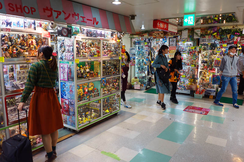 Of course I am back in Japan yet again - Oct and Nov 2018 - Nakano is 4 levels of 100 shops per level of stuff like this. Most of it secondhand. Theres secondhand electronics and camera shops too. If you want t