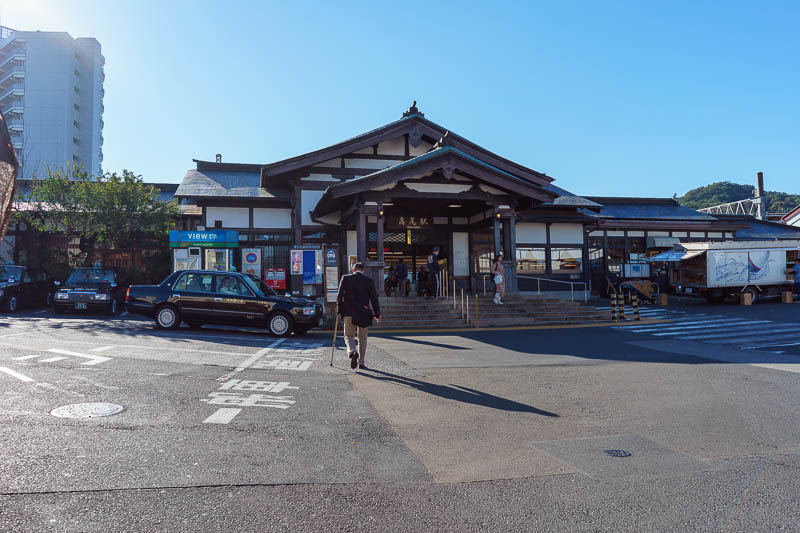 Of course I am back in Japan yet again - Oct and Nov 2018 - Here is Takao station. It is very easy to get to and only about an hour from Ueno on the Chuo Rapid line which skips many stations. I have riddend thi