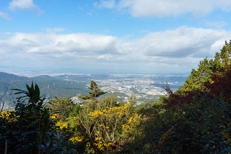 Japan-Fukuoka-Hiking-Dazaifu - Here is the other view spot.