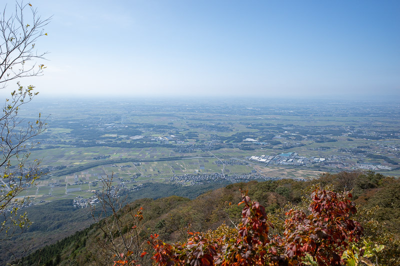 Japan-Tokyo-Hiking-Mount Tsukuba - View from man mountain.