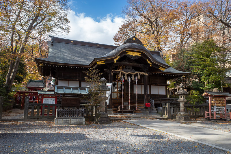 Japan-Yamagata-Koriyama-Shinkansen - Shrine number 2 of 2 in Koriyama.
