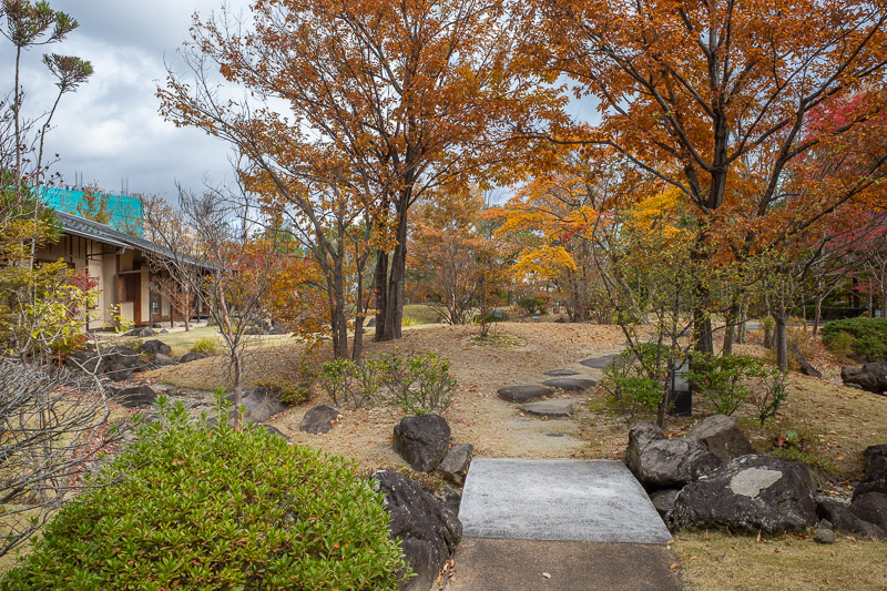 Japan for the 9th time - Oct and Nov 2019 - I fled the mall and found an open gate to this garden. I was not sure if I was supposed to just walk in or not as there were signs on the open gate su