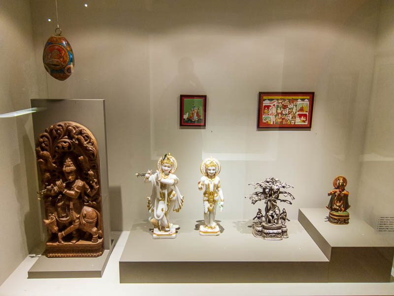 Korea and Hong Kong - September 2011 - Inside the Korean folk museums section on Indian folk gods.