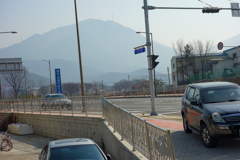 Korea again - Incheon - Daegu - Busan - Gwangju - Seoul - 2015 - I thought this was my mountain. No. Tomorrow maybe. Yes, more similar photos tomorrow, my feet are still fine!