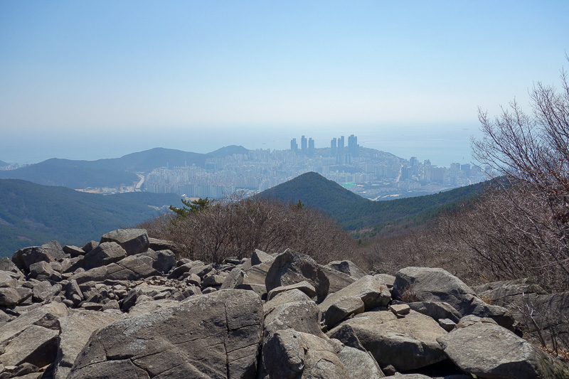 Korea again - Incheon - Daegu - Busan - Gwangju - Seoul - 2015 - Bonus sea of boulders. I was listening for the click sound with every step which would alert me to the fact I had stepped on a mine.