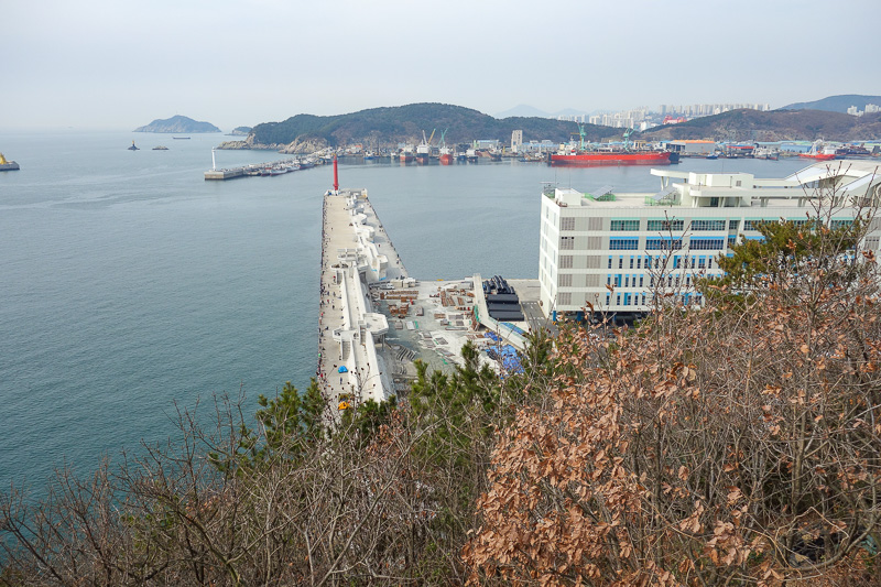 Korea again - Incheon - Daegu - Busan - Gwangju - Seoul - 2015 - According to my map, this is the overseas fishing harbour. Different harbour from last night, this one has all kinds of customs facilities, jails, pol