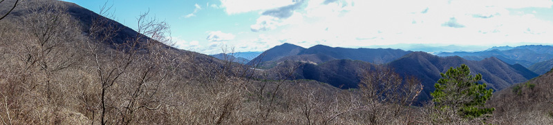 Korea-Gwangju-Hiking-Mudeungsan - Then I took another panorama....