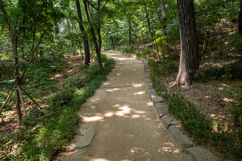 Korea for the 4th time - May and June 2022 - There is a nice meditation trail that loops up and around the back of the main temple region, but there is also blasting music.