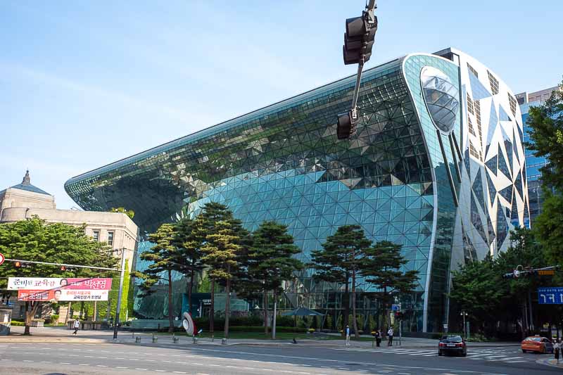 Korea-Seoul-Suwon-Train - This is the senior citizens centre. Just like Australia, boomers have all the cash in Korea too.