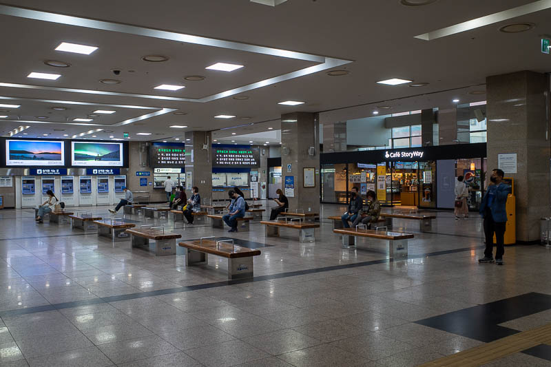 Korea for the 4th time - May and June 2022 - The inside of the old Daegu station. That is about all of it!