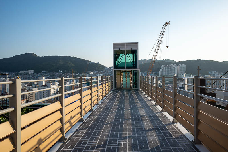 Korea for the 4th time - May and June 2022 - There is also a lift to take you back down if you cant handle stairs, but it does not go all the way. Maybe there are more lifts.