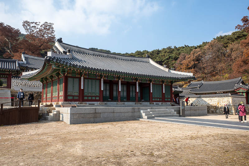 Korea twice in one year - November 2022 - As I mentioned, it is a fairly plain sort of a Palace, only to be used in emergencies.