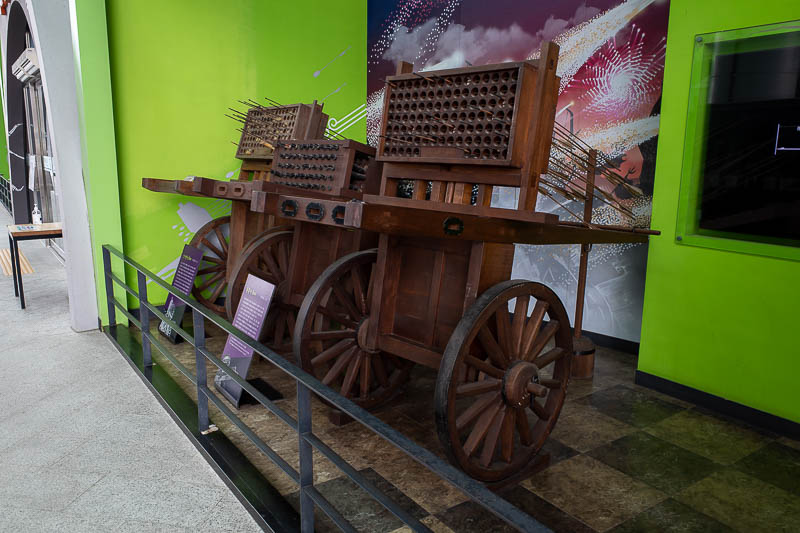 Korea-Daejeon-Museum - Before the above rockets, only rocket powered mass arrow launchers existed.