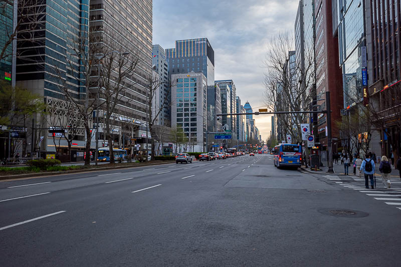 More of the same of Korea - March and April 2024 - The streets here look very much like a western city.