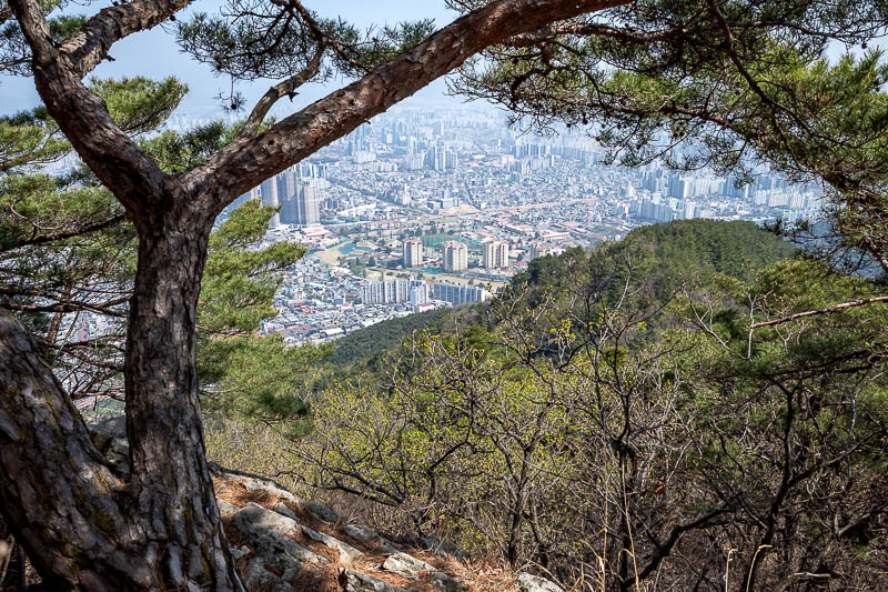 Korea-Daegu-Apsan - Famous pollution view