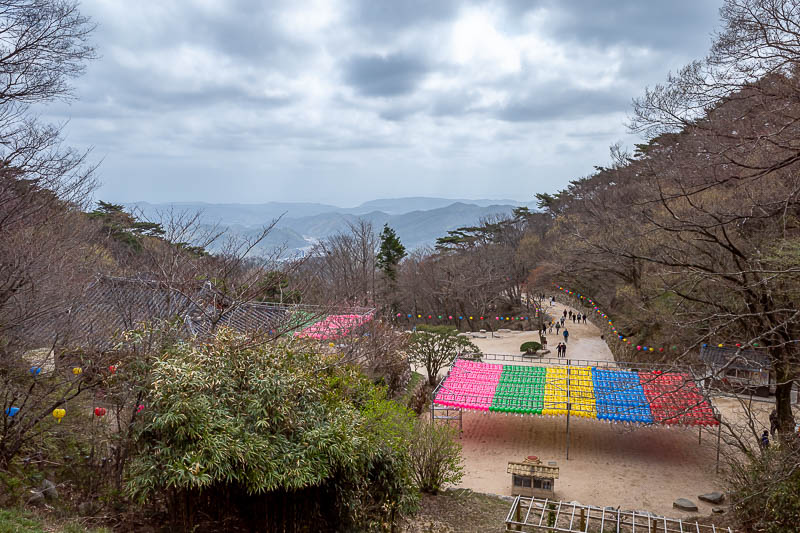 More of the same of Korea - March and April 2024 - It is good to see the monks support the rainbow revolution.