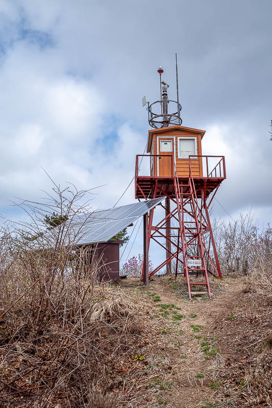 More of the same of Korea - March and April 2024 - I imagine you can get a view from the top of the fire spotting tower, but the thing is covered in cameras so it is probably not worth the risk of clim