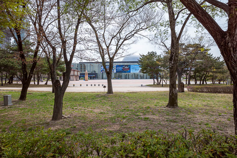More of the same of Korea - March and April 2024 - The other main attraction appears to be this vast concrete area with the re-creation of the observatory from earler, and another conference hall. I wi