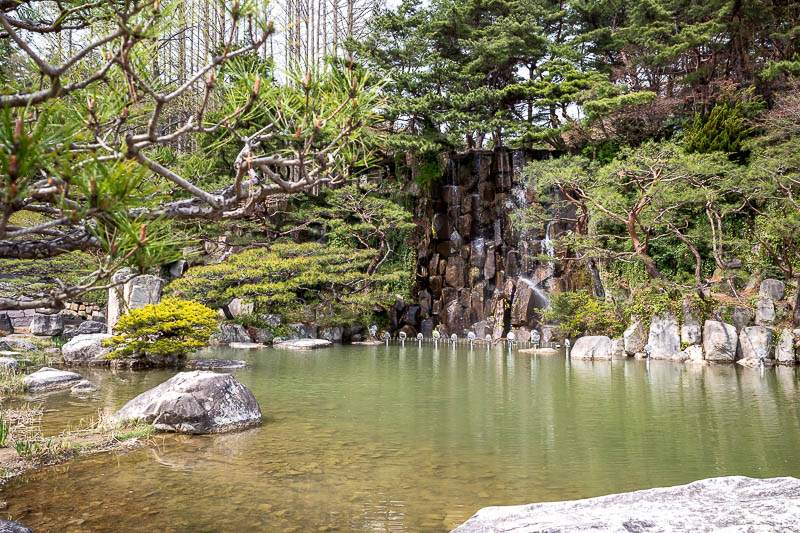 More of the same of Korea - March and April 2024 - It generates this fake waterfall. It seems to exist to keep you entertained while you wait 5 minutes for a bus. So.. that's all for now! That was a lo