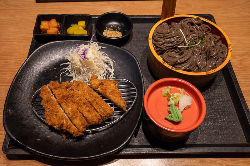 More of the same of Korea - March and April 2024 - Not only was this restaurant my 3rd pick, the meal I wanted was sold out (hot soba with deep fried vegetables). Instead I got a huge amount of very da