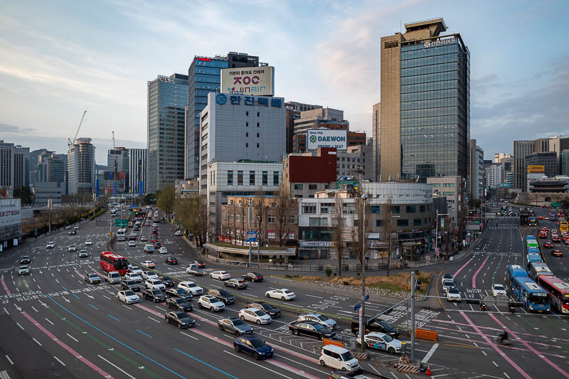 Korea-Seoul-Namdaemun - Great view in all directions.