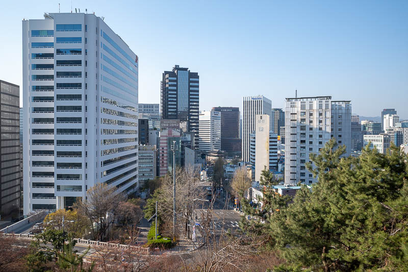 Korea-Seoul-Namsan-Itaewon - The view gets good early on.