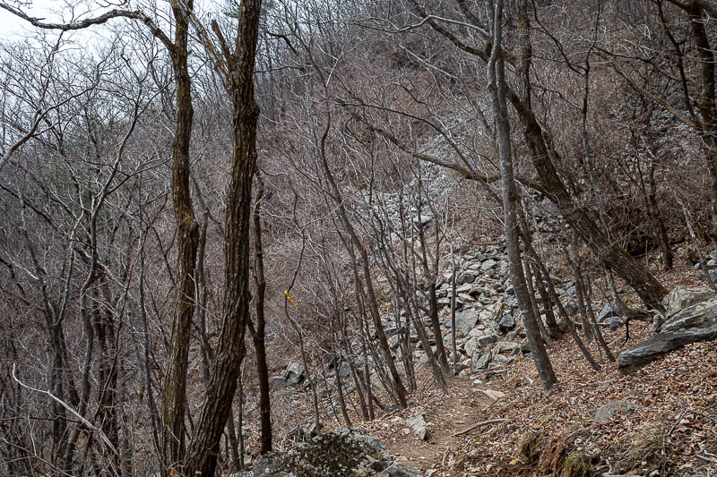 Korea-Seoul-Hiking-Yongmunsan - It was around this point that last time it really started raining hard.