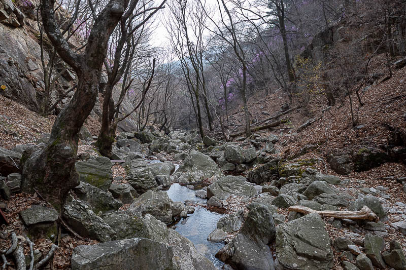 Korea-Seoul-Hiking-Yongmunsan - I have seen enough rocks now.