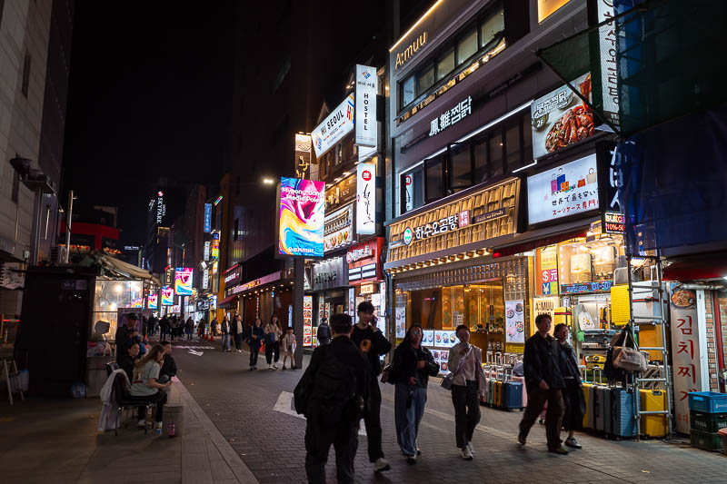 Korea yet again for the 7th time - March and April 2026 - Time to re-enter Myeongdong, not too many people here.
