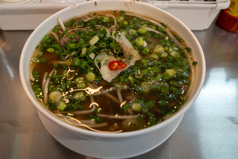 Korea yet again for the 7th time - March and April 2026 - And then finally, my pho. It was decent too.