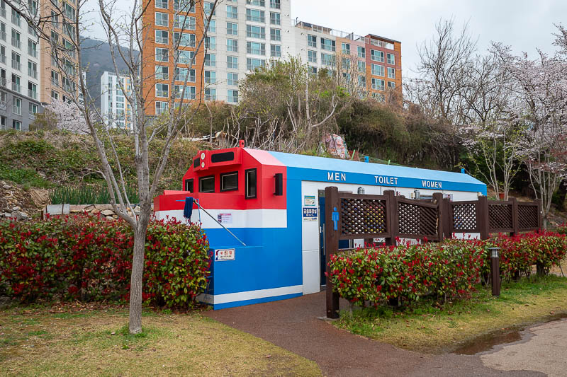 Korea yet again for the 7th time - March and April 2026 - I love a train themed toilet.