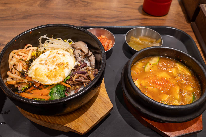 Korea yet again for the 7th time - March and April 2026 - The Lotte department store basement had a nice selection of casual restaurants, which meant it was time for Bibimbap #2 of this trip. Much better than