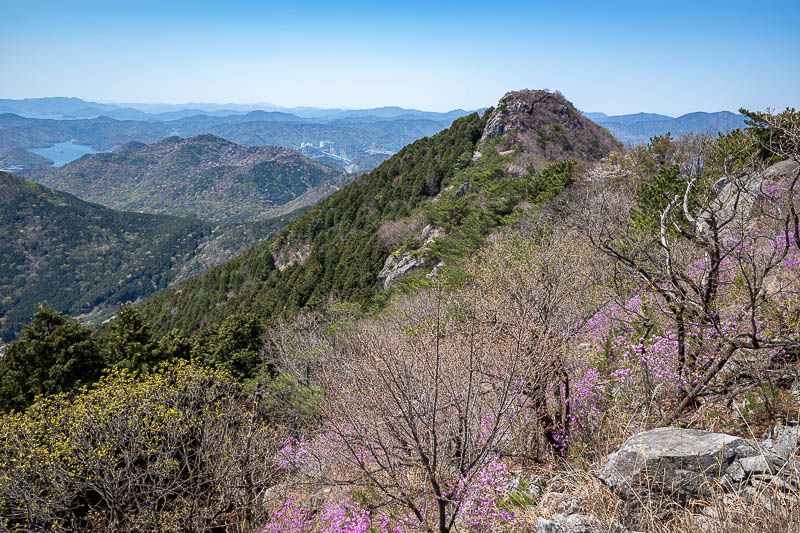 Korea-Changwon-Hiking-Jinhae - That will be my final peak of the day.