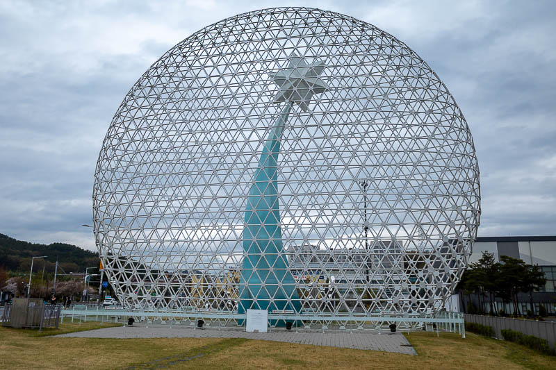 Korea yet again for the 7th time - March and April 2026 - My journey went past a designated movie making industrial park, which also appeared to be abandoned.